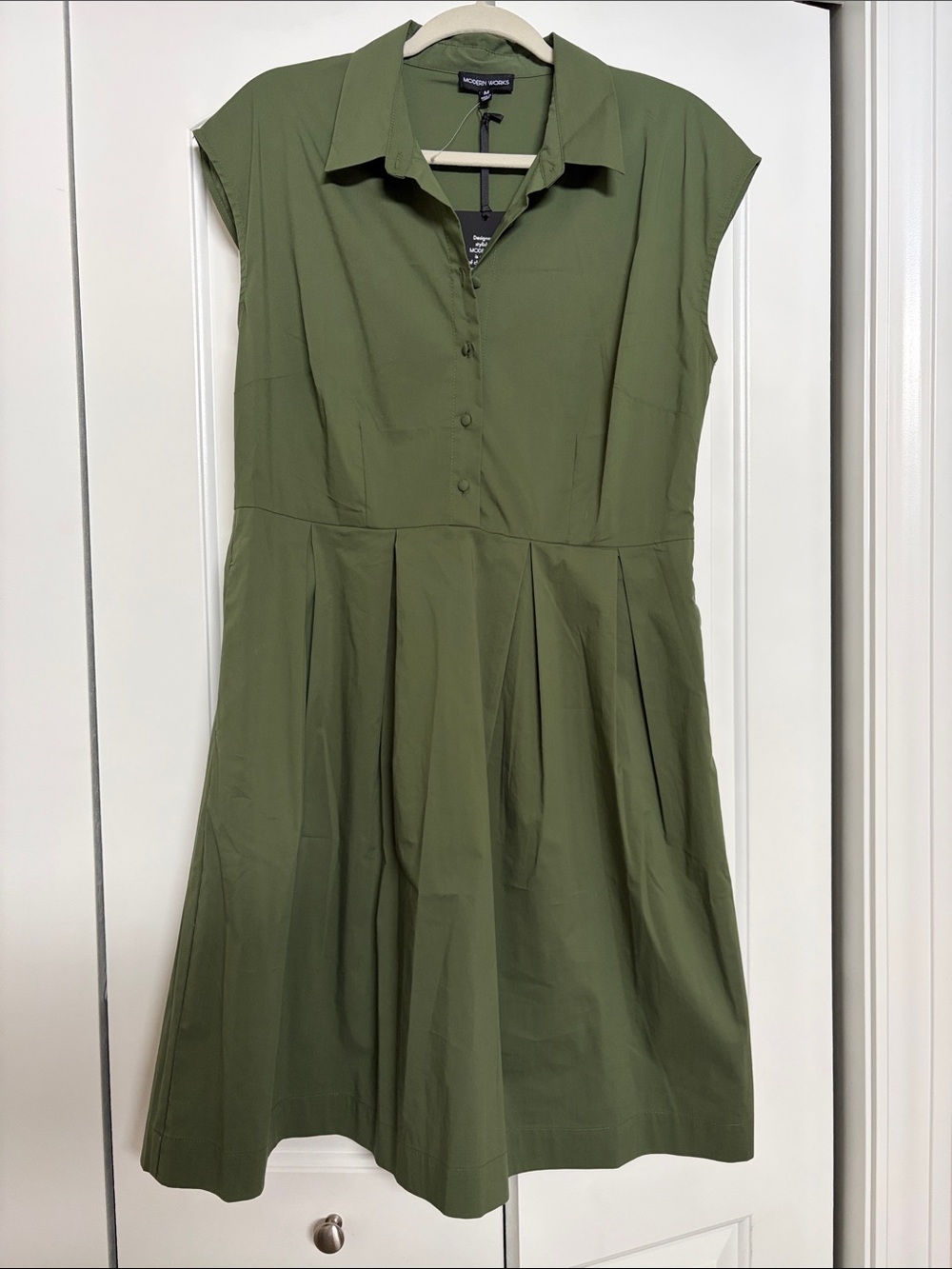 Modern Works Shirt Dress NWT